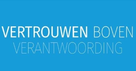 Vertrouwen boven verantwoording: publicatie en verslag