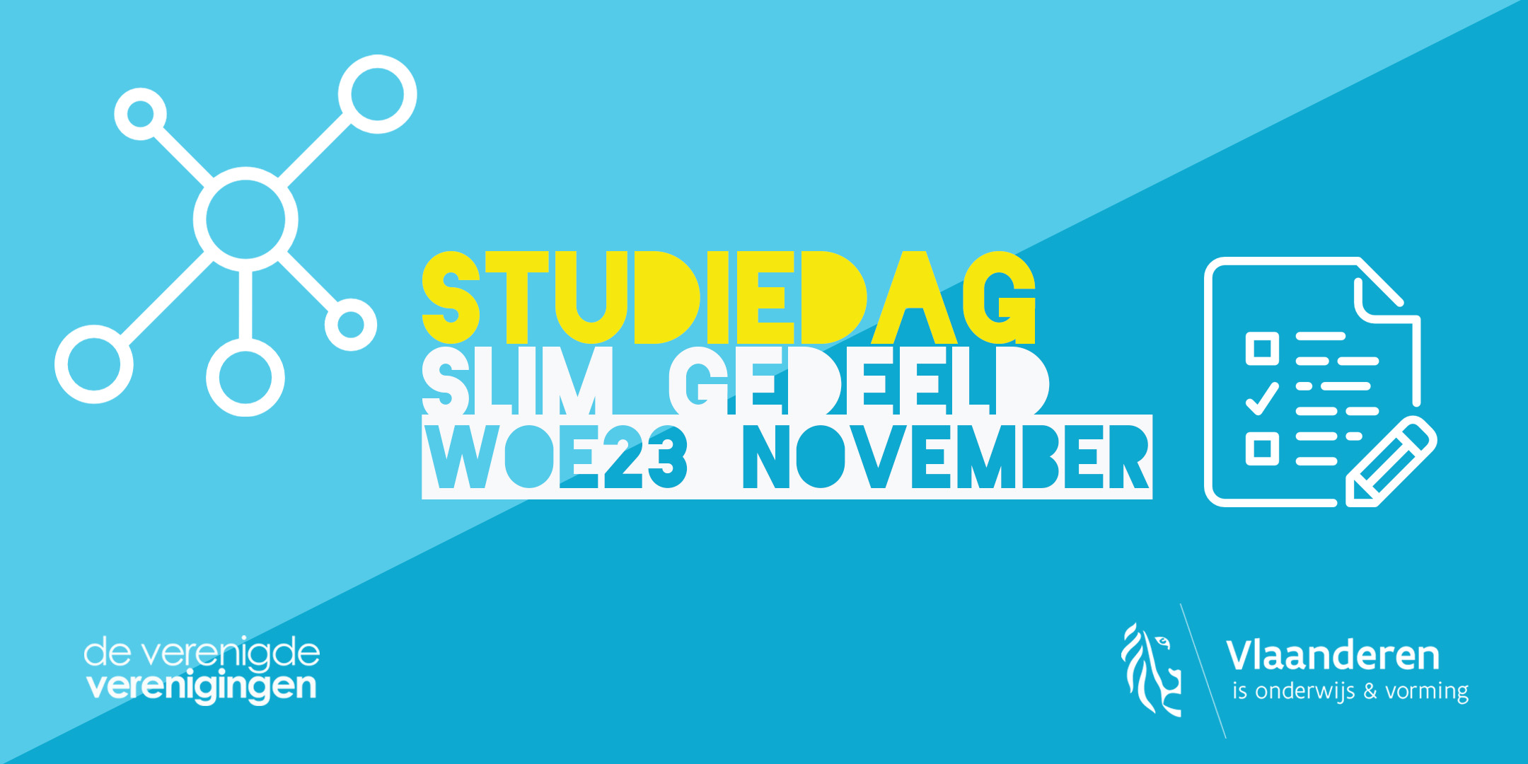 Studiedag 'Slim gedeeld!'