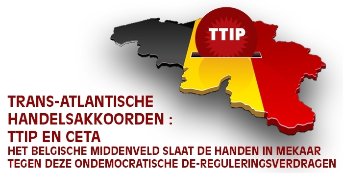 TTIP-conferentie van het Belgische middenveld